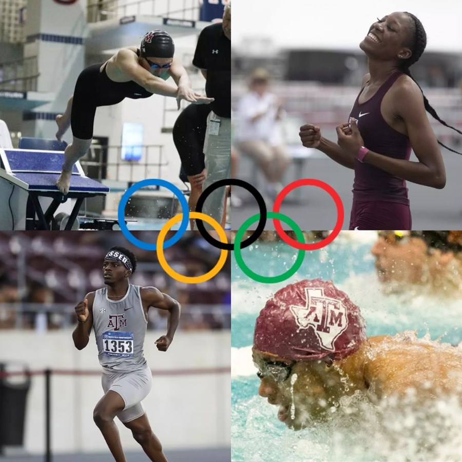 16 Aggies Competing in Paris 2024 Olympics
