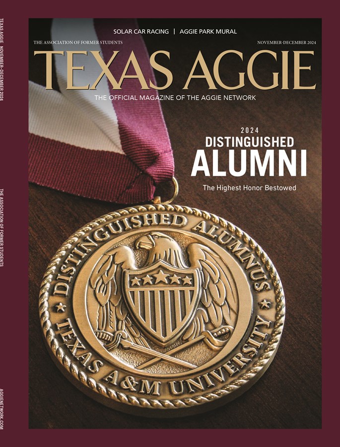 The latest issue of "Texas Aggie" is available for subscribers