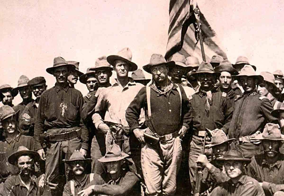 Theodore Roosevelt and his Rough Riders